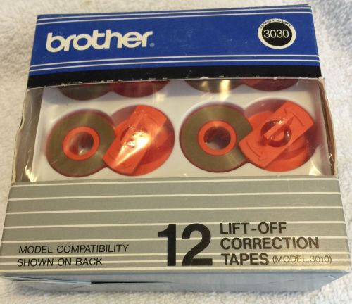 NEW Brother 12 Lift-Off Correction Tapes 3030 - Sealed Box