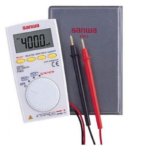 SANWA PM3 Pocket Size Digital Multimeter from Japan