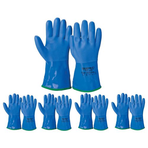 Atlas ATL495 Showa PVC Dipped Insulated Protective X-Large Work Gloves, 12-Pairs