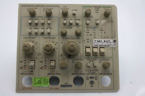 Tektronix 2465 Digital Oscilloscope 300MHz Front Panel Board
