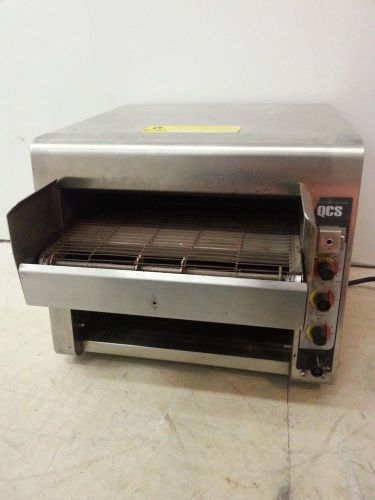 Used Holman QCS-3-95ARB Electric Conveyor Toaster