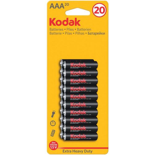 BRAND NEW - Kodak K3ahz-20 30937765 Extra Heavy-duty Carbon Zinc Batteries (aaa;