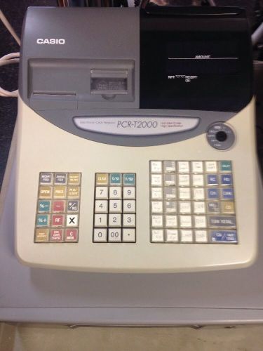 Casio PCR-T2000 Electronic Cash Register