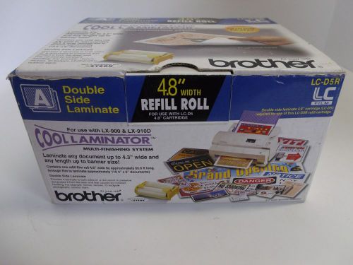 BROTHER COOL LAMINATOR REFILL LX-900 LX-910D LC-D5R 4.8&#034; WIDTH LC-D5