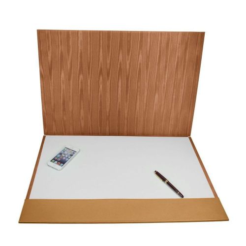 LUCRIN - 2-part writing pad 18.5 x 13.8 inches - Smooth Cow Leather - Natural