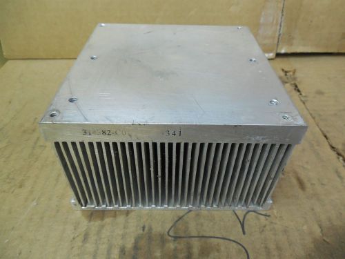 No Name Aluminum Heat Sink Sync 5-3/8&#034; X 5-1/4&#034; X 3-1/8&#034; Used