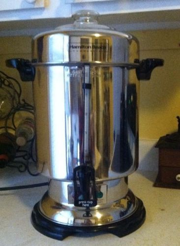 Hamilton Beach 60 cup Commercial Percolator Coffee Maker/Warmer