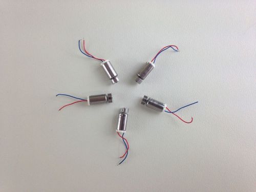 10X DC Micro Miniature Pager/Cell Phone Vibration Motor 4mm USA