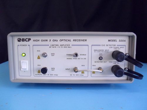 BCP Model 320A - High Gain 3GHz Optical Receiver