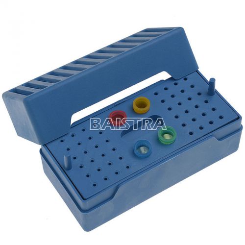 1 Pc Dental disinfection 48 holes opening type high temperature sterilize box