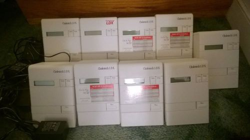 LOT OF 9 CHOLESTECH LDX - CHOLESTEROL, LIPIDS, BLOOD GLUCOSE DIAGNOSTIC