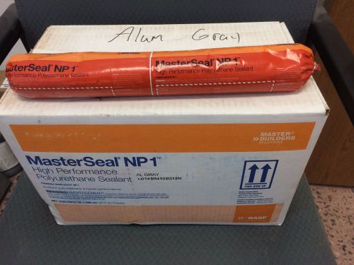 BASF MasterSeal NP 1~ALUMINUM GRAY~20oz (Case of 20) Sausage, Propack