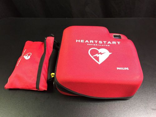 Philips HeartStart FR2+ with new battery and pads