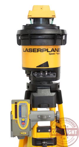 Spectra physics 1145 dual grade self-leveling laser level, topcon, rugby,slope for sale