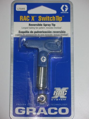 NEW Graco RAC X Reversible Switch Tip 415, LTX415
