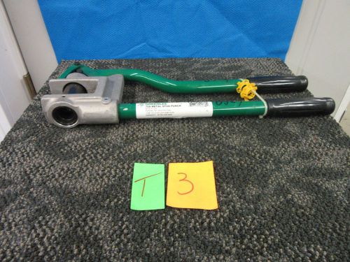 GREENLEE 709 METAL STUD PUNCH TOOL 20 GAUGE KNOCKOUT CONDUIT HOLE NEW