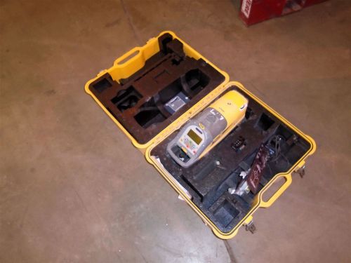 TRIMBLE SPECTRA PRECISION DG511 PIPE LASER KIT NOT CALIBRATED USED AS IS 4/11