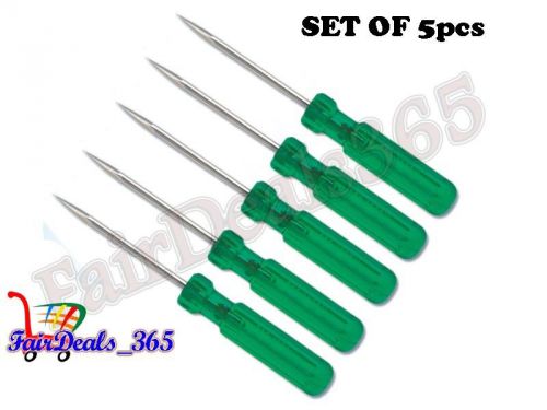 BRAND NEW SET OF 5 PCS POKER SCREW DRIVERS OVERALL LENGTH 180MM HEAVY DUTY