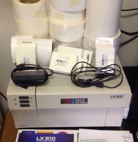 Primera LX810 Label Inkjet Printer- 6000+ Labels And Extra Cartridges