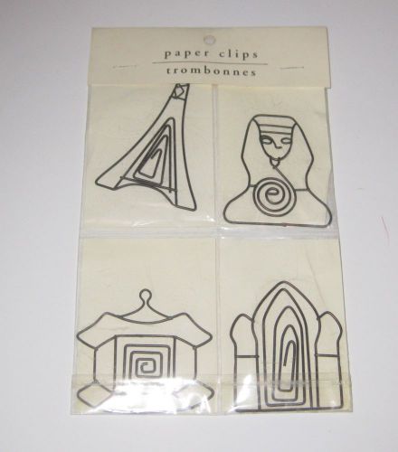 Pier 1 Imports World Paper Clips (Set Of 4)