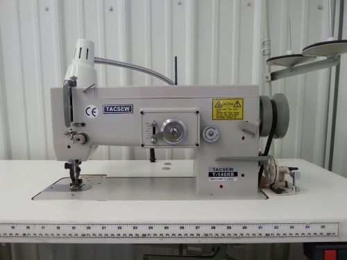 Tacsew T146RB Industrial Sewing Machine with stand and motor