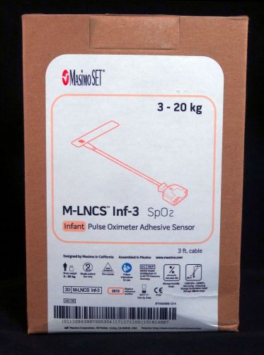 Masimo M-LNCS INF-3 Infant SpO2 Adhesive Sensor - Box of 20