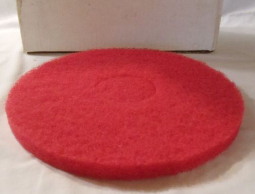 ACS INDUSTRIES Red Buffing Pads SCRUBBLE 12&#034; CASE OF 5 NEW P/N 51-12 free ship
