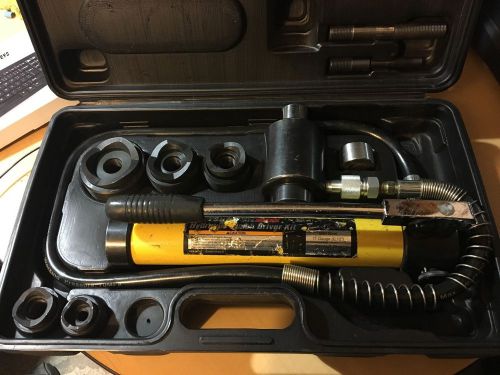 Pittsburgh Hydraulic Punch Driver Set Used