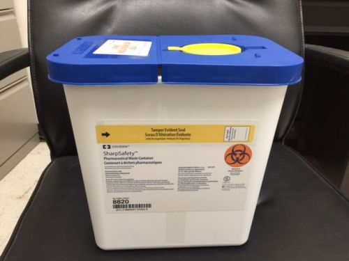COVIDIEN 2Gallon Pharmaceutical Waste Container REF 8820