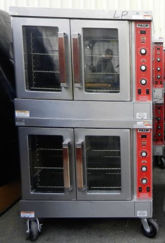 Commercial Convection Oven, Vulcan VC44GD, Double Stack, fuel Propane &#039;LP&#039;
