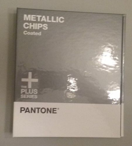Pantone Plus Series Metallic Chips Coated Empty Binder