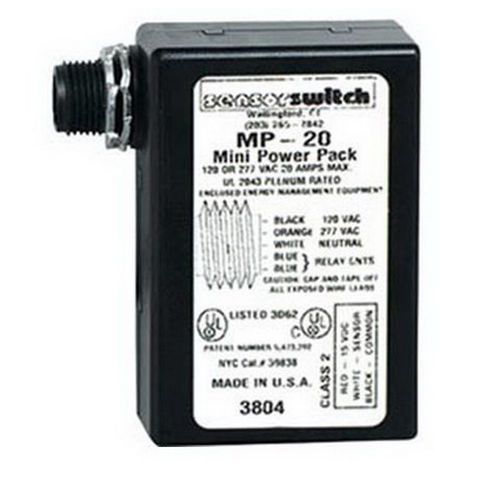 Mp20 acuity nlight lithonia sensor switch 184chg mini power pack 120/240/277 for sale