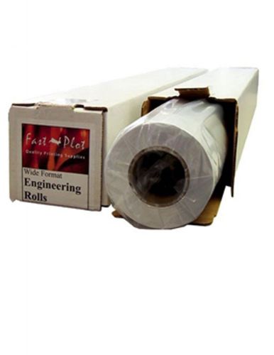 20 lb. bond plotter paper untaped 24&#034; x 500&#039; 3&#034; core - 2 rolls for sale
