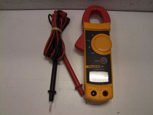 Fluke 321 Clamp Meter with Genuine Leads  - FREE SHIPPING