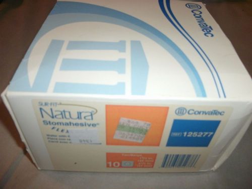 Convatec #125277 Sur-Fit Natura Stomahesive wafer w/ flexible collar (Box of 10)