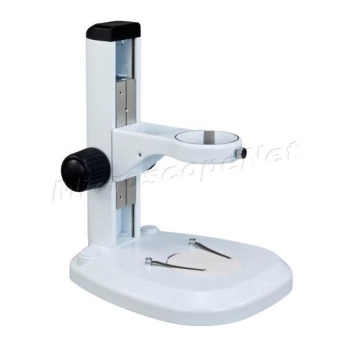 Stereo Microscope Track Stand w Focus Knobs 76mm Body Holder for Nikon Olympus