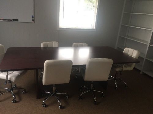 Conference Room Table With Six Chairs