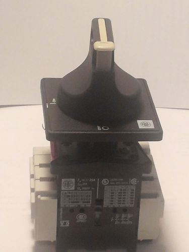 Telemecanique Manual motor control model 57M9 / 600 vac 25amp