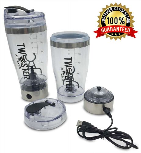 Protein shaker vortex mixer usb rechargeable twister mixxer for sale