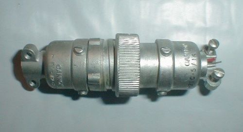 Cannon Connector WK-M2-220-5/16  WK-M2-21C-5/16
