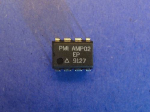 AMP02EP - QTY  2 - PMI NEW  8 PIN DIP