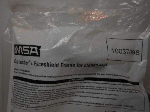 MSA DEFENDER &amp; FACESHIELD FRAMES FOR SLOTTED CAPS 10037098
