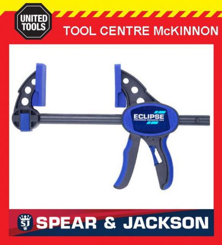 2 x eclipse by spear &amp; jackson – 18” / 450mm one handed quick action bar clamp for sale