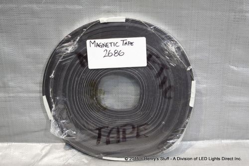 Magnetic Tape. - 1&#034; wide by approx 100&#039; long - NEW - SKU2686