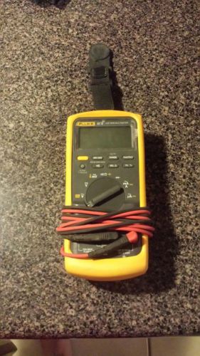 Fluke 87 v true rms multimeter lightly used excellent condition w/ leads tester for sale