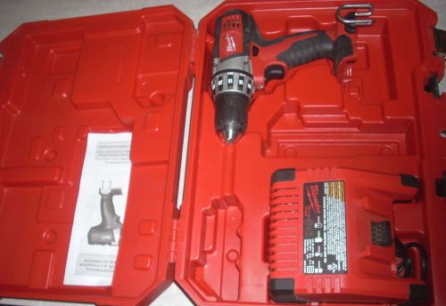 Milwaukee 2601-20 18V Drill &amp; 48-59-1801 Battery Charger Reconditioned w Case
