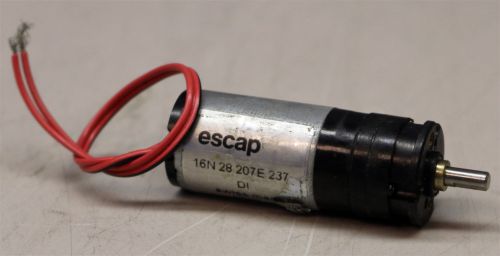 Escap 16n 28 207e 237 brush dc high efficiency electric motor 16n28207e237 new for sale