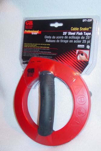 Gardner Bender EFT-22PN 25-Foot Cable Snake Steel Fish Tape