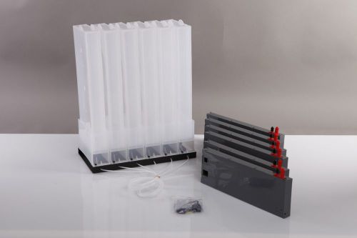 Ink pouch stand + pouch cartridge bulk ink system 1*c/m/y/k/lc/lm without chip for sale