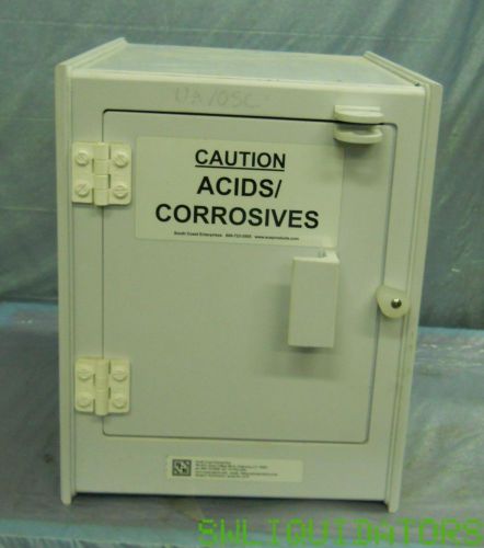 South Coast Enterprises model SCE161612 acid storage cabinet